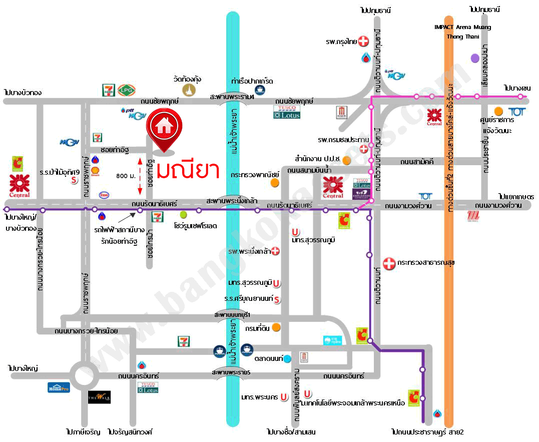 บ้านมือสองตกแต่งใหม่ โครงการ มณียา มาสเตอร์พีช รัตนาธิเบศร์ แบรนด์ Property Perfect เนื้อที่ 54.00 ตร.ว. พื้นที่ใช้สอย 245.86 ตร.ม. ฟังก์ชัน 4 ห้องนอน 4 ห้องน้ำ 2 ที่จอดรถ บนทำเลที่ดีที่สุด เชื่อมต่อ ถนนรัตนาธิเบศร์ และ ถนนราชพฤกษ์ ใจกลาง 2 เซ็นทรัลฯ ใกล้รถไฟฟ้าสายสีม่วง "สถานีบางรักน้อยท่าอิฐ" และ "สถานีไทรม้า"